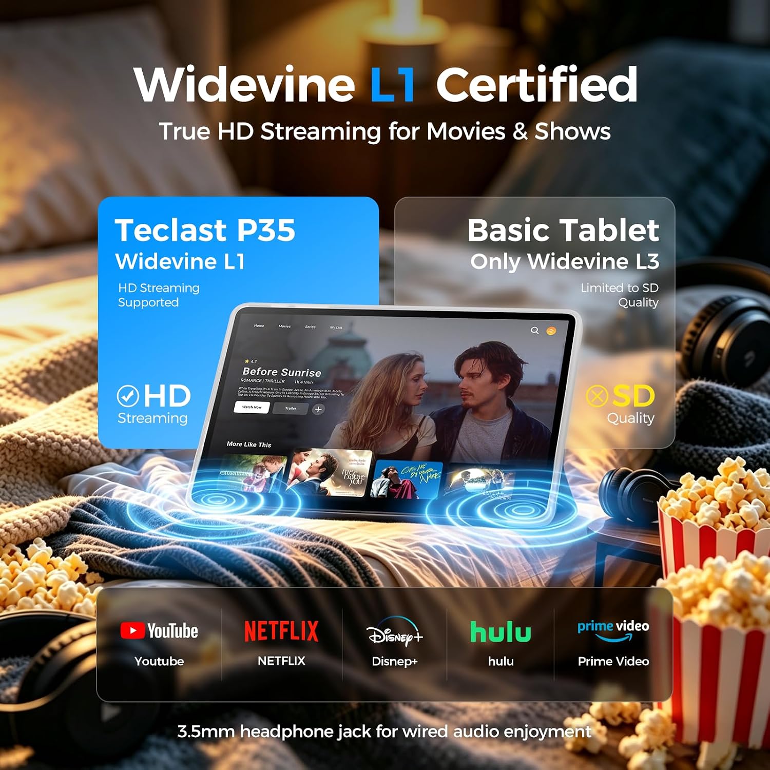 TECLAST P35 10 Inch Android 16 Tablet, Octa Core, Widevine L1, Face Unlock - Image 5