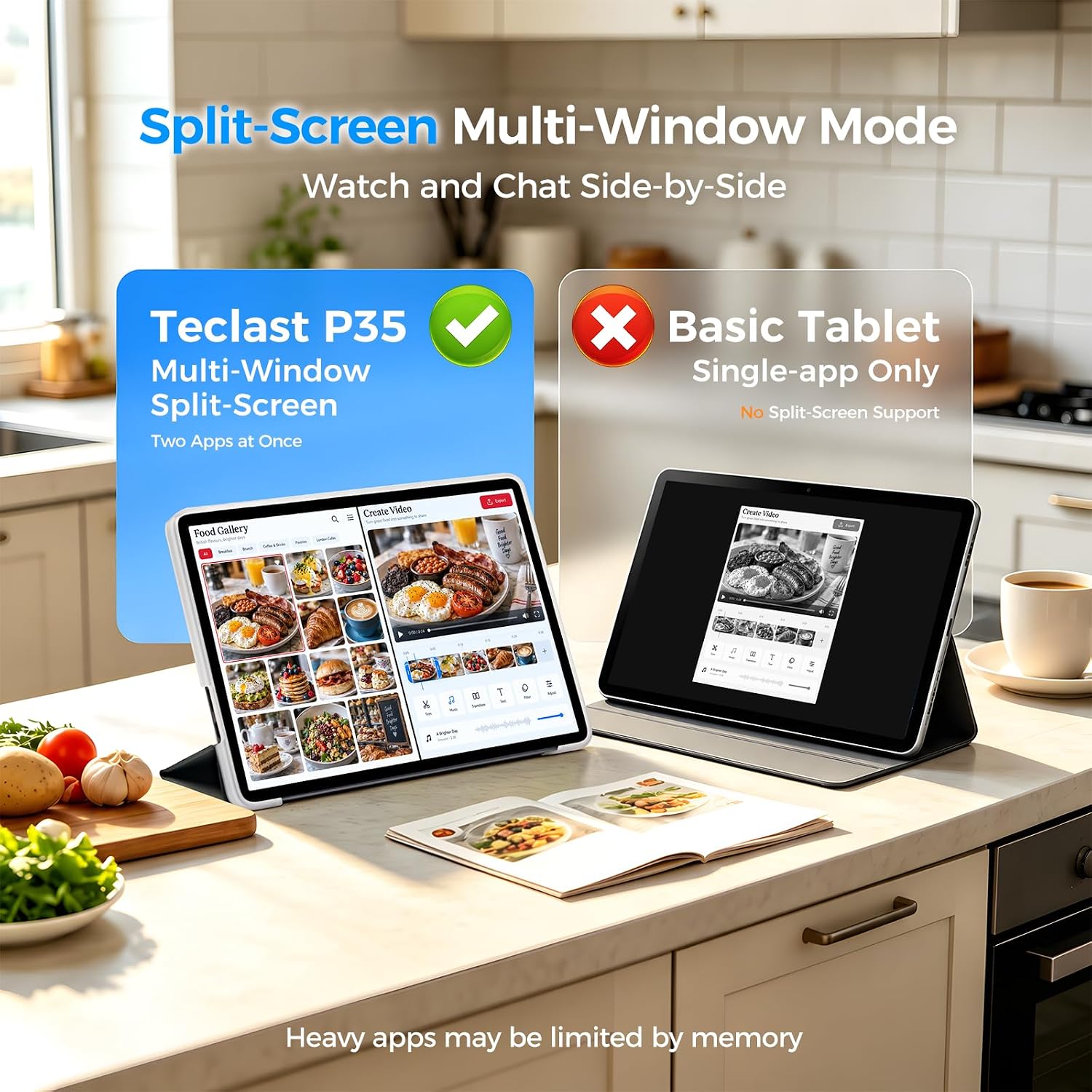 TECLAST P35 10 Inch Android 16 Tablet, Octa Core, Widevine L1, Face Unlock - Image 6