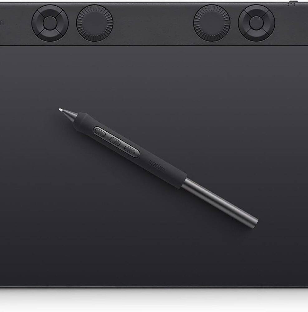 Wacom Intuos Pro Medium, Bluetooth Graphic Drawing Tablet with ProPen 3